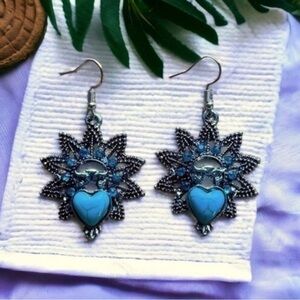 🫶🏻 Owl Turquoise Earrings